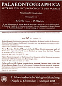 Cover image of: Palaeontographica Abteilung B Band 250 Lieferung 4-6