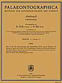 Cover image of: Palaeontographica Abteilung B Band 256 Lieferung 1-3