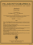 Cover image of: Palaeontographica Abteilung B Band 256 Lieferung 4-6