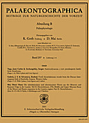 Cover image of: Palaeontographica Abteilung B Band 257 Lieferung 1-6