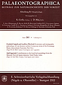 Cover image of: Palaeontographica Abteilung B Band 261 Lieferung 4-6