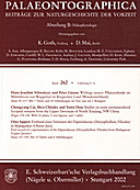 Cover image of: Palaeontographica Abteilung B Band 262 Lieferung 5-6