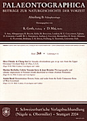 Cover image of: Palaeontographica Abteilung B Band 268 Lieferung 4-6