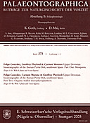 Cover image of: Palaeontographica Abteilung B Band 273 Lieferung 1-3