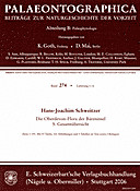 Cover image of: Palaeontographica Abteilung B Band 274 Lieferung 1-6