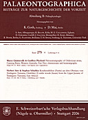 Cover image of: Palaeontographica Abteilung B Band 275 Lieferung 4-6