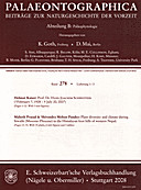 Cover image of: Palaeontographica Abteilung B Band 278 Lieferung 1-3