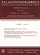 Cover image of: Palaeontographica Abteilung B Band 281 Lieferung 4-6