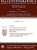 Cover image of: Palaeontographica Abteilung B Band 283 Lieferung 4-6