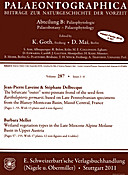 Cover image of: Palaeontographica Abteilung B Band 287 Lieferung 1-6
