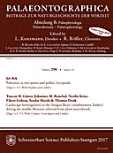 Cover image of: Palaeontographica Abteilung B Volume 296 Issue 1-6