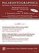 Cover image of: Palaeontographica Abteilung B Volume 298 Issue 1-3