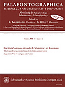 Cover image of: Palaeontographica Abteilung B Volume 304 Issue 1-4