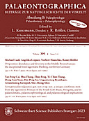 Cover image of: Palaeontographica Abteilung B Volume 305 Issue 1-4
