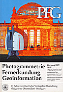Cover image of: Photogrammetrie - Fernerkundung - Geoinformation Jahrgang 2009 Heft 1
