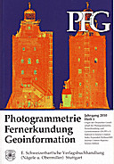 Cover image of: Photogrammetrie - Fernerkundung - Geoinformation Jahrgang 2010 Heft 1