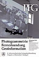 Cover image of: Photogrammetrie - Fernerkundung - Geoinformation Jahrgang 2010 Heft 3