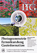 Cover image of: Photogrammetrie - Fernerkundung - Geoinformation Jahrgang 2010 Heft 4