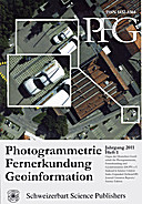 Cover image of: Photogrammetrie - Fernerkundung - Geoinformation Jahrgang 2011 Heft 1