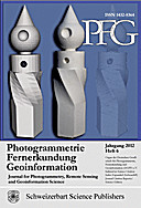 Cover image of: Photogrammetrie - Fernerkundung - Geoinformation Jahrgang 2012 Heft 6