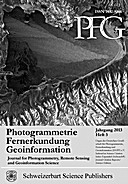 Cover image of: Photogrammetrie - Fernerkundung - Geoinformation Jahrgang 2013 Heft 3