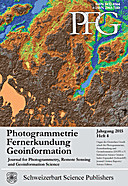 Cover image of: Photogrammetrie - Fernerkundung - Geoinformation Jahrgang 2015 Heft 4