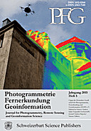 Cover image of: Photogrammetrie - Fernerkundung - Geoinformation Jahrgang 2015 Heft 5