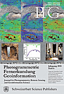 Cover image of: Photogrammetrie - Fernerkundung - Geoinformation Jahrgang 2015 Heft 6