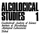 Cover image of: Algological Studies/Archiv für Hydrobiologie, Supplement Volumes No. 1