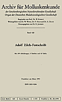 Cover image of: Archiv für Molluskenkunde International Journal of Malacology Band 122