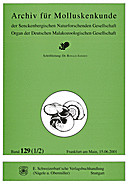 Cover image of: Archiv für Molluskenkunde International Journal of Malacology Band 129 Heft 1-2