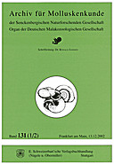 Cover image of: Archiv für Molluskenkunde International Journal of Malacology Band 131 Heft 1-2