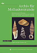 Cover image of: Archiv für Molluskenkunde International Journal of Malacology Band 136 Heft 2