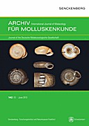 Cover image of: Archiv für Molluskenkunde International Journal of Malacology Band 142 Heft 1