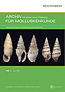 Cover image of: Archiv für Molluskenkunde International Journal of Malacology Band 143 Heft 2