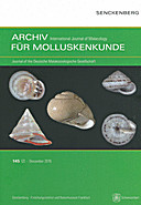 Cover image of: Archiv für Molluskenkunde International Journal of Malacology Band 145 Heft 2