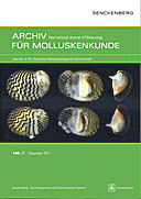 Cover image of: Archiv für Molluskenkunde International Journal of Malacology Band 146 Heft 2