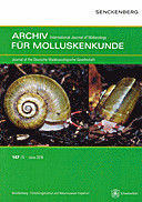 Cover image of: Archiv für Molluskenkunde International Journal of Malacology Band 147 Heft 1