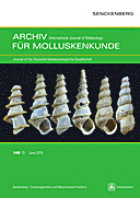 Cover image of: Archiv für Molluskenkunde International Journal of Malacology Band 148 Heft 1