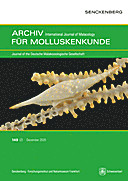Cover image of: Archiv für Molluskenkunde International Journal of Malacology Band 149 Heft 2