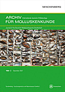 Cover image of: Archiv für Molluskenkunde International Journal of Malacology Band 150 Heft 2