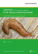 Cover image of: Archiv für Molluskenkunde International Journal of Malacology Band 151 Heft 1