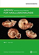 Cover image of: Archiv für Molluskenkunde International Journal of Malacology Band 152 Heft 1