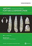 Cover image of: Archiv für Molluskenkunde International Journal of Malacology Band 152 Heft 2