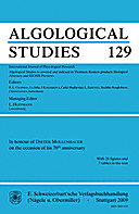 Cover image of: Algological Studies/Archiv für Hydrobiologie, Supplement Volumes Volume 129