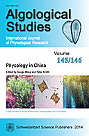 Cover image of: Algological Studies/Archiv für Hydrobiologie, Supplement Volumes Volume 145-146