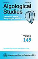Cover image of: Algological Studies/Archiv für Hydrobiologie, Supplement Volumes Volume 149  1