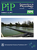 Cover image of: Perspectives in Phycology Vol. 4 No. 1