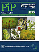 Cover image of: Perspectives in Phycology Vol. 5 No. 1