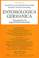 Cover image of: Entomologia Generalis Band 3 Heft 4